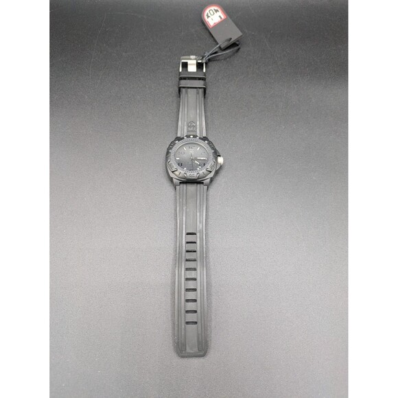 Luminox Sentry 43mm 0200 Series Carbon Black Dial Quartz Mens Watch XL.0201.BO - Picture 2 of 10